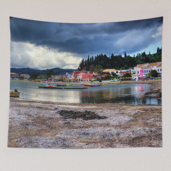 Item preview, The Beach Side of Sidari Strip designed and sold by tomg.