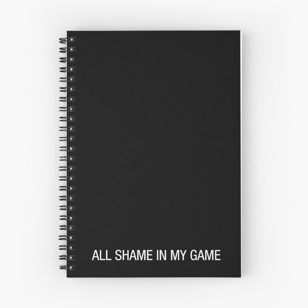 Item preview, All Shame in My Game designed and sold by RecoveryGift.