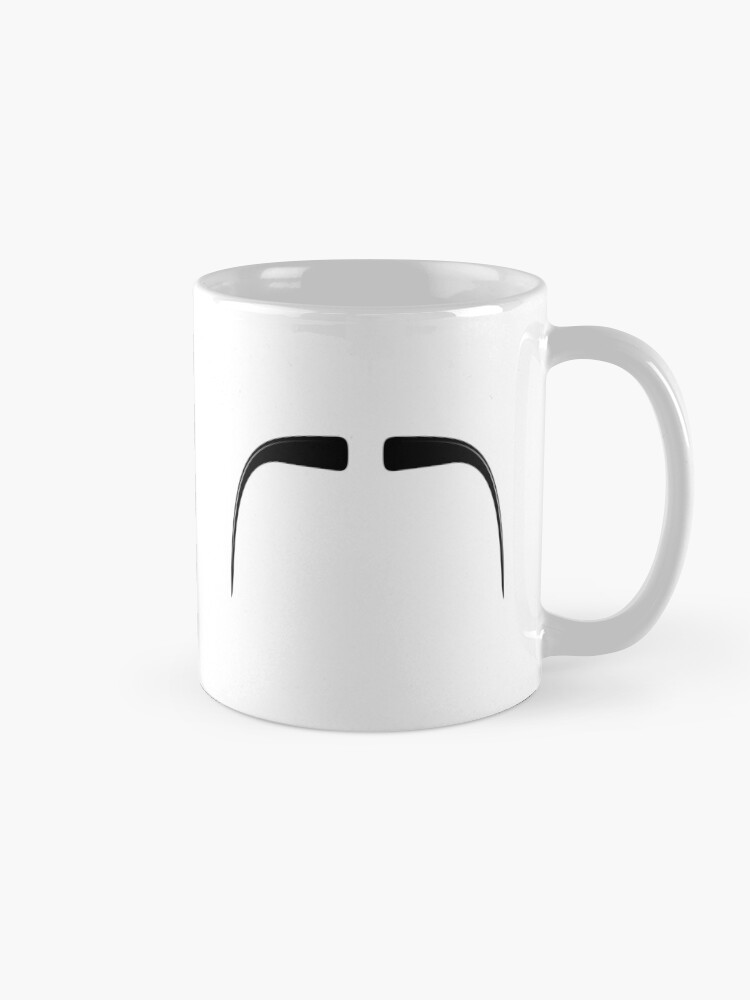 Alternate view of Fu Manchu Moustache Mug
