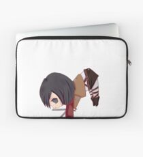 Mikasa in Screw - Shingeki no Kyojin Laptop Sleeve