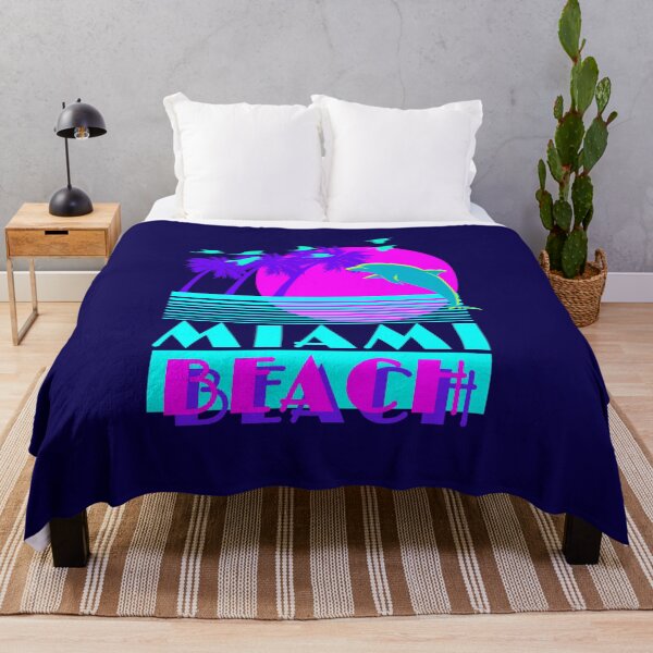 Item preview, Miami Beach Dolphin Retro designed and sold by Kolsab.