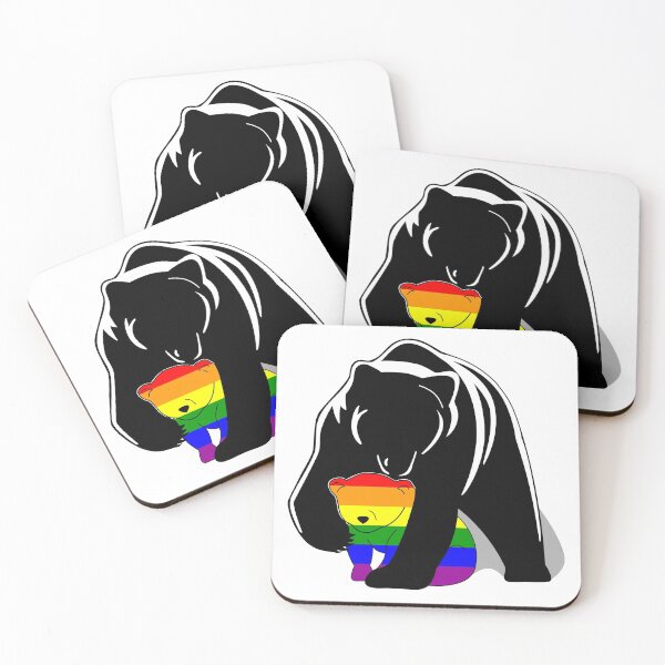 Item preview, Gay Pride Mama Bear- Wordless designed and sold by Bunny Loven.