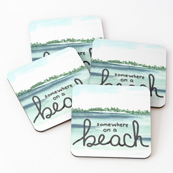 Item preview, Somewhere on a Beach designed and sold by kelliellieshop.