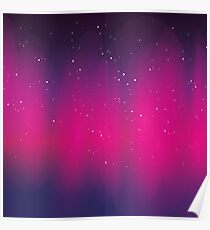Nordlichter Aurora Poster