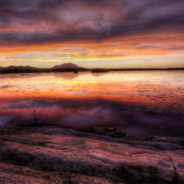 Artwork thumbnail, Sunset Inbetween by Bob Larson
