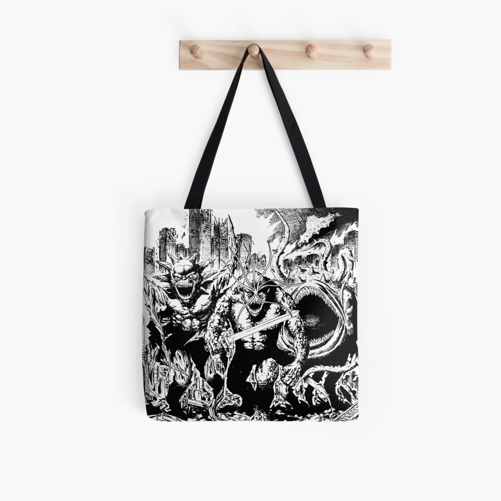 Boss Fight The Brooding Muse Tote Bag