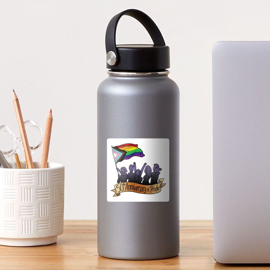 50th Anniversary of Pride Sticker