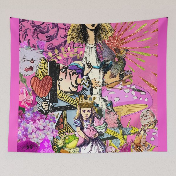 Aperçu de l'œuvre alice  en  rose  créée et vendue par rosyscrap75.