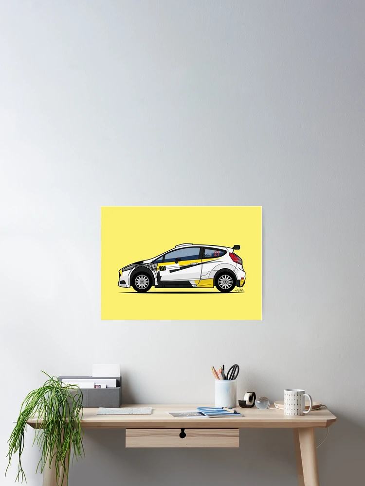 Thumbnail 2 of 3, Poster, Fiesta R5 designed and sold by ICRDesigns.