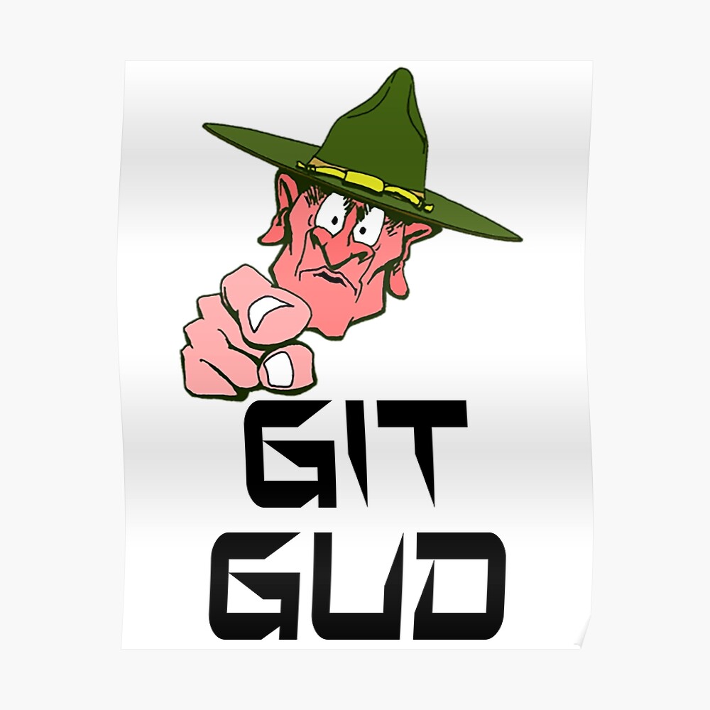 Drill Sergeant Git Gud Mask By Oneeyedsmile Redbubble - roblox drill sergeant