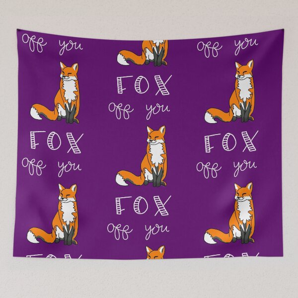Item preview, Off You Fox designed and sold by theyellowbujo.