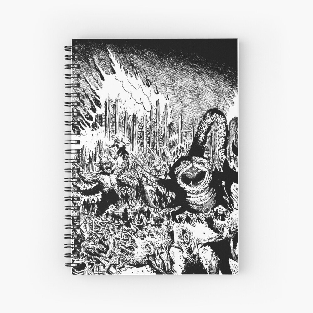 So Outta Luck The Brooding Muse Spiral Notebook
