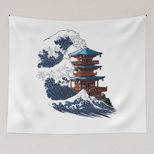 Item preview, Temple wave designed and sold by albertocubatas.