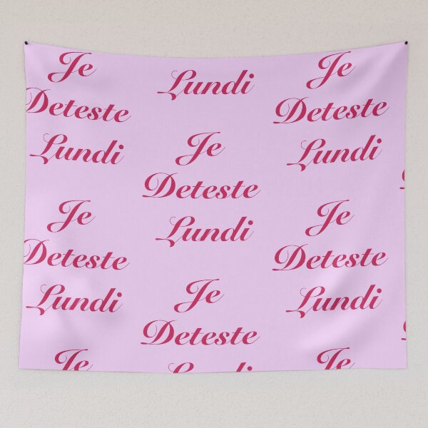Item preview, I hate Monday designed and sold by MarleyArt123.