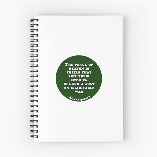 Item preview, The peace of heaven Shakespeare Quote designed and sold by rednready6.
