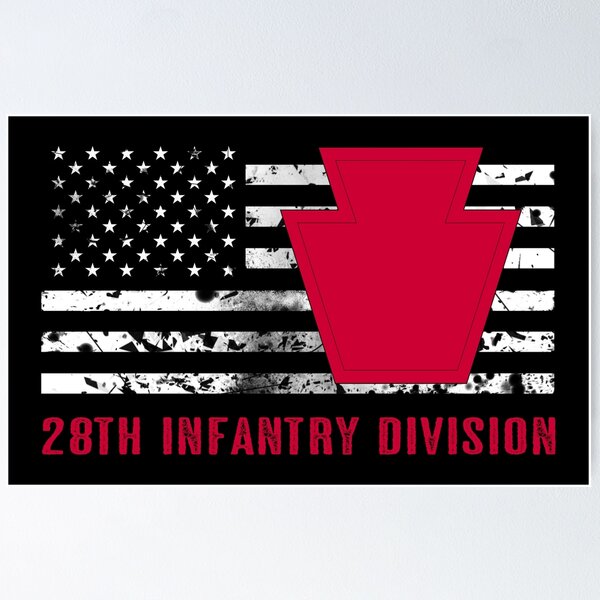 Item preview, 28th Infantry Division (Distressed Flag) designed and sold by Jared Davies.