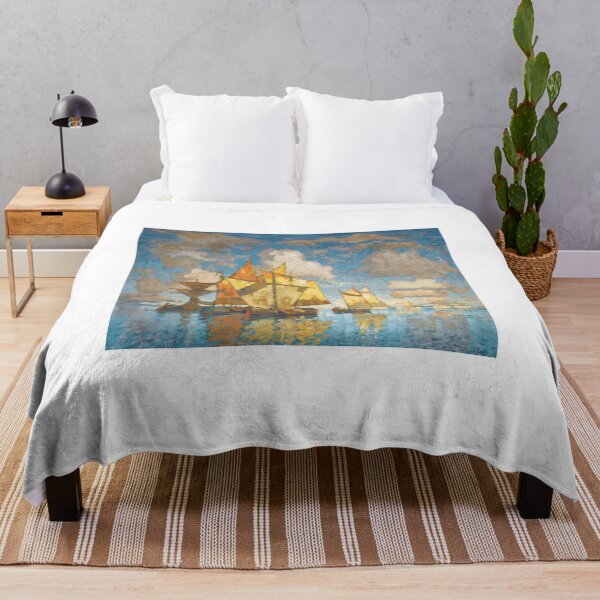 Item preview, Fishing Boats in the Lagoon, Venice designed and sold by cotopaxi.