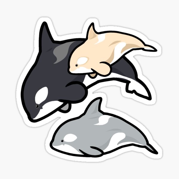 Artikel-Vorschau von Orca-Familie, designt und verkauft von Vickyendangered.