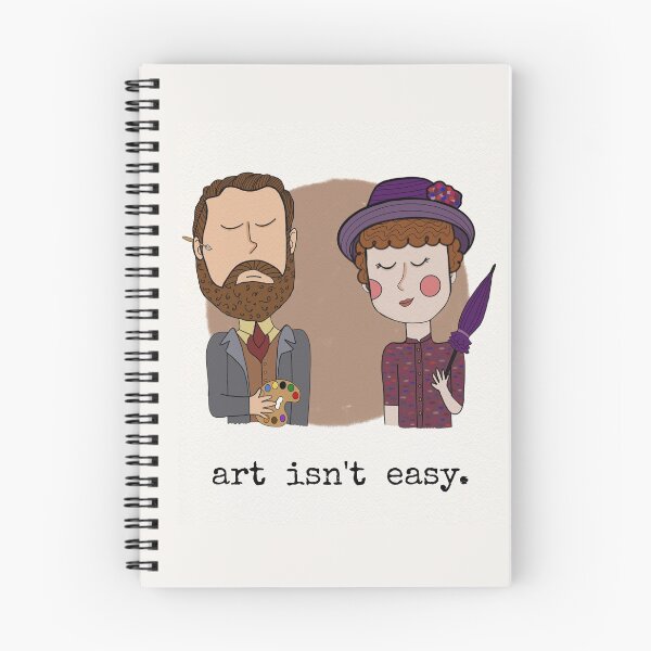 Item preview, art isn't easy designed and sold by annalisareyanne.
