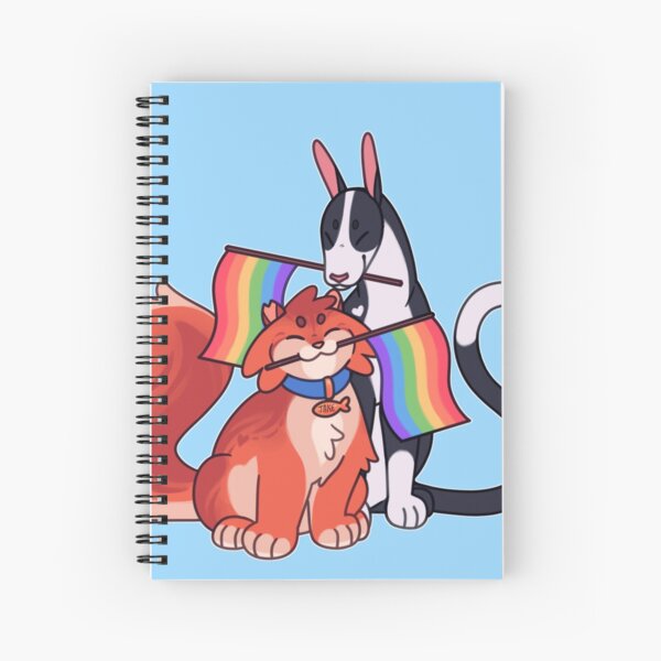 Warrior Cats: Tallstar & Jake Pride Spiral Notebook