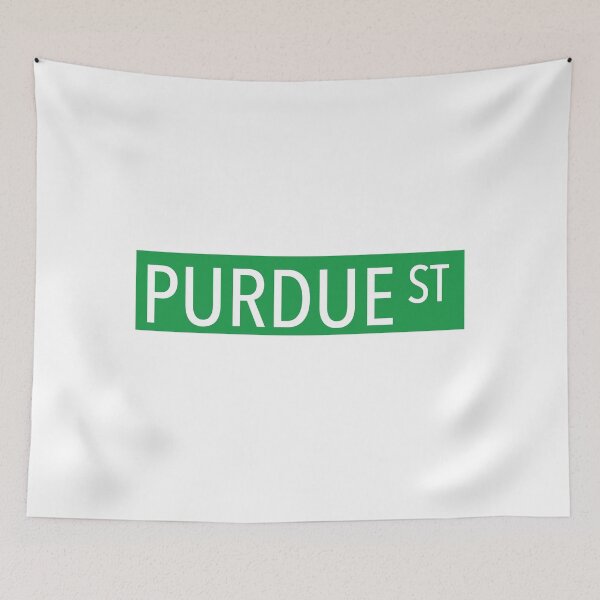Item preview, Purdue Street Sign designed and sold by sbtrue.