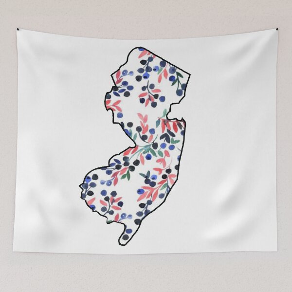 Item preview, Floral New Jersey designed and sold by Skylyr VanDerveer.