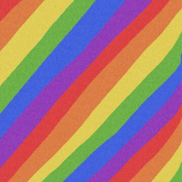 Artwork thumbnail, Pride Month - Rainbow and Bright - International World Pride Gift - LGBT - LGBTQ - LGBTQIA by OneDayArt