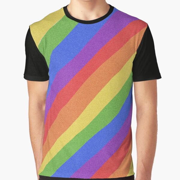 Pride Month - Rainbow and Bright - International World Pride Gift - LGBT - LGBTQ - LGBTQIA Graphic T-Shirt