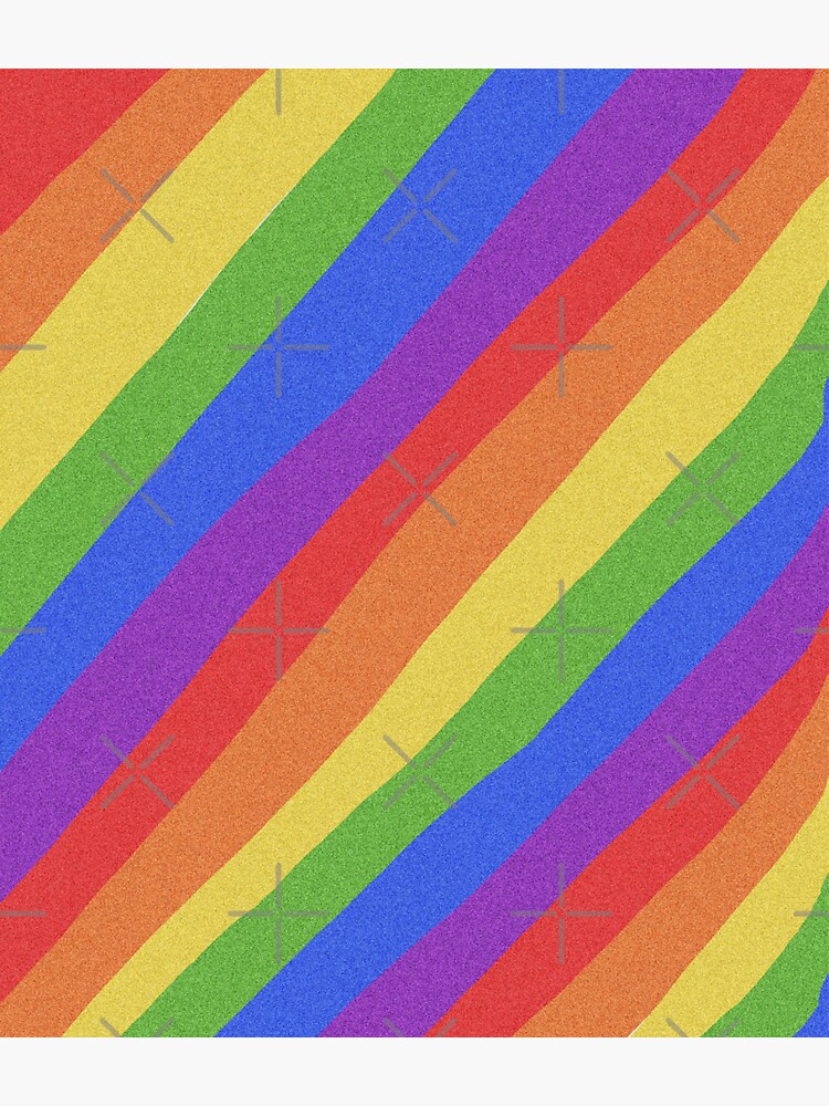 Pride Month - Rainbow and Bright - International World Pride Gift - LGBT - LGBTQ - LGBTQIA by OneDayArt