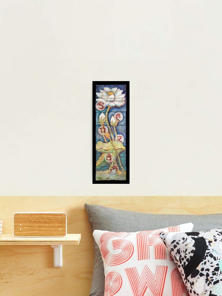 Thumbnail 2 of 3, Photographic Print, Lotus Chakras designed and sold by MonaShiber.