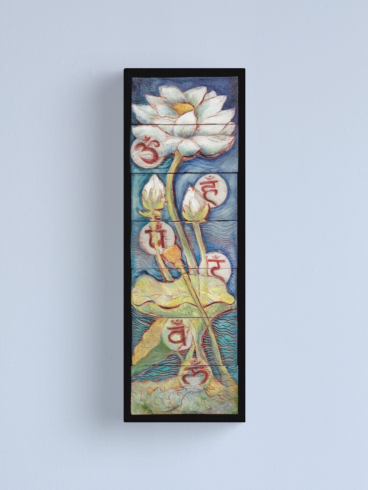 Alternate view of Lotusing Vibrance Canvas Print