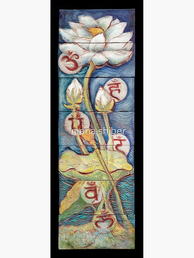 Thumbnail 3 of 3, Photographic Print, Lotus Chakras designed and sold by MonaShiber.