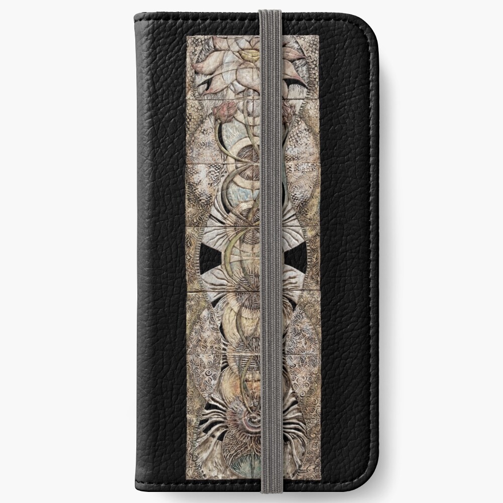 Lotus V: subtle energy iPhone Wallet