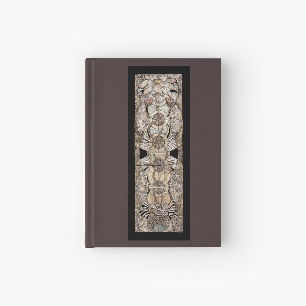 Lotus V: subtle energy Hardcover Journal
