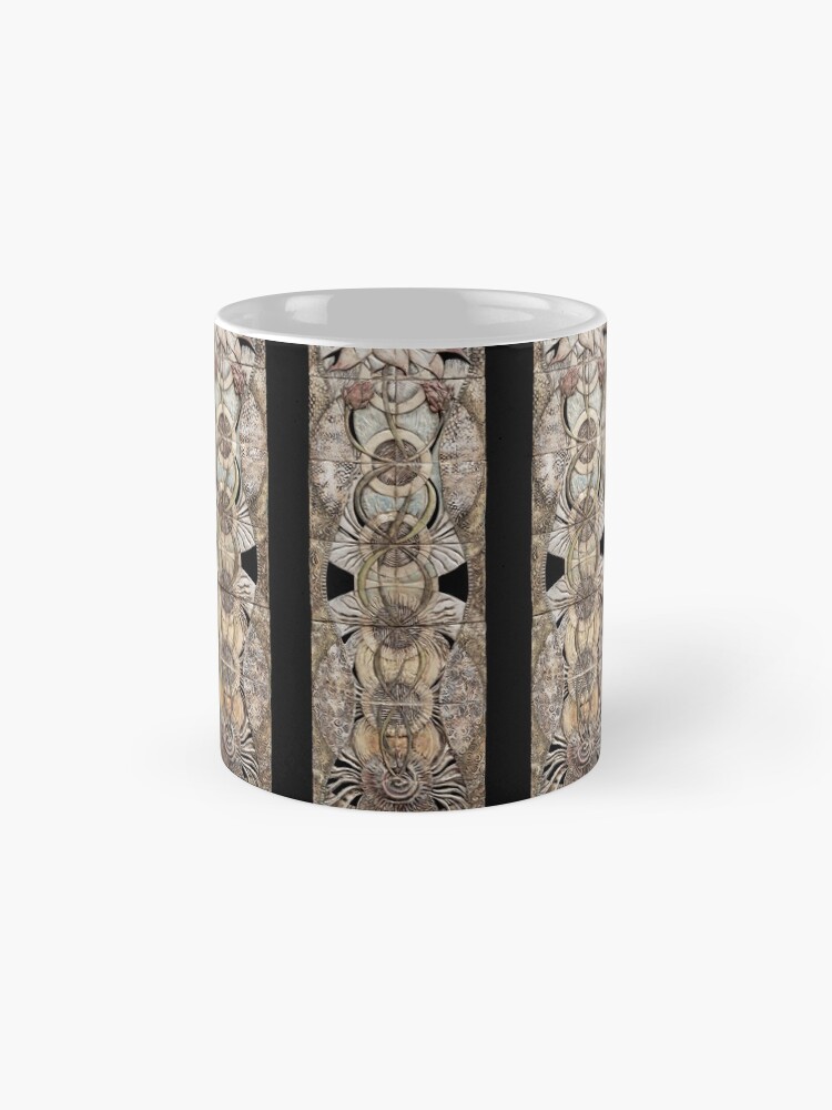 Alternate view of Lotus V: subtle energy Coffee Mug