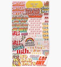 vsco collage Poster