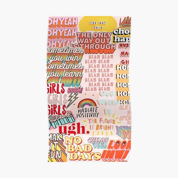 vsco collage Poster
