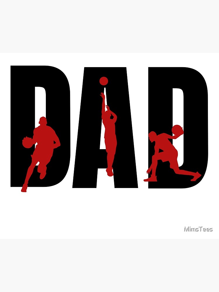 Greeting Card To Fathers Day With Text And Basketball And Baseball