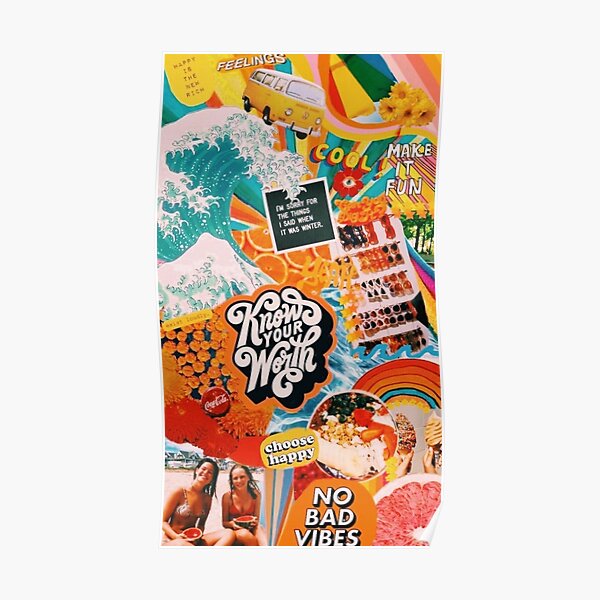 vsco collage Poster