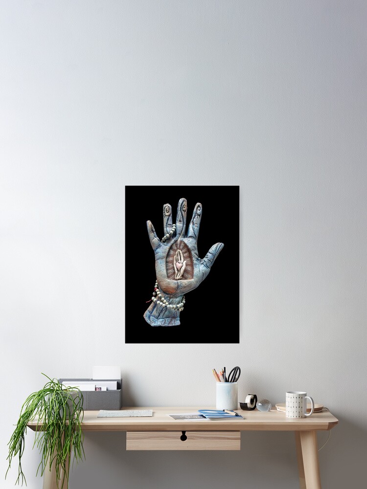 Thumbnail 2 of 3, Poster, holding you in the Light designed and sold by MonaShiber.