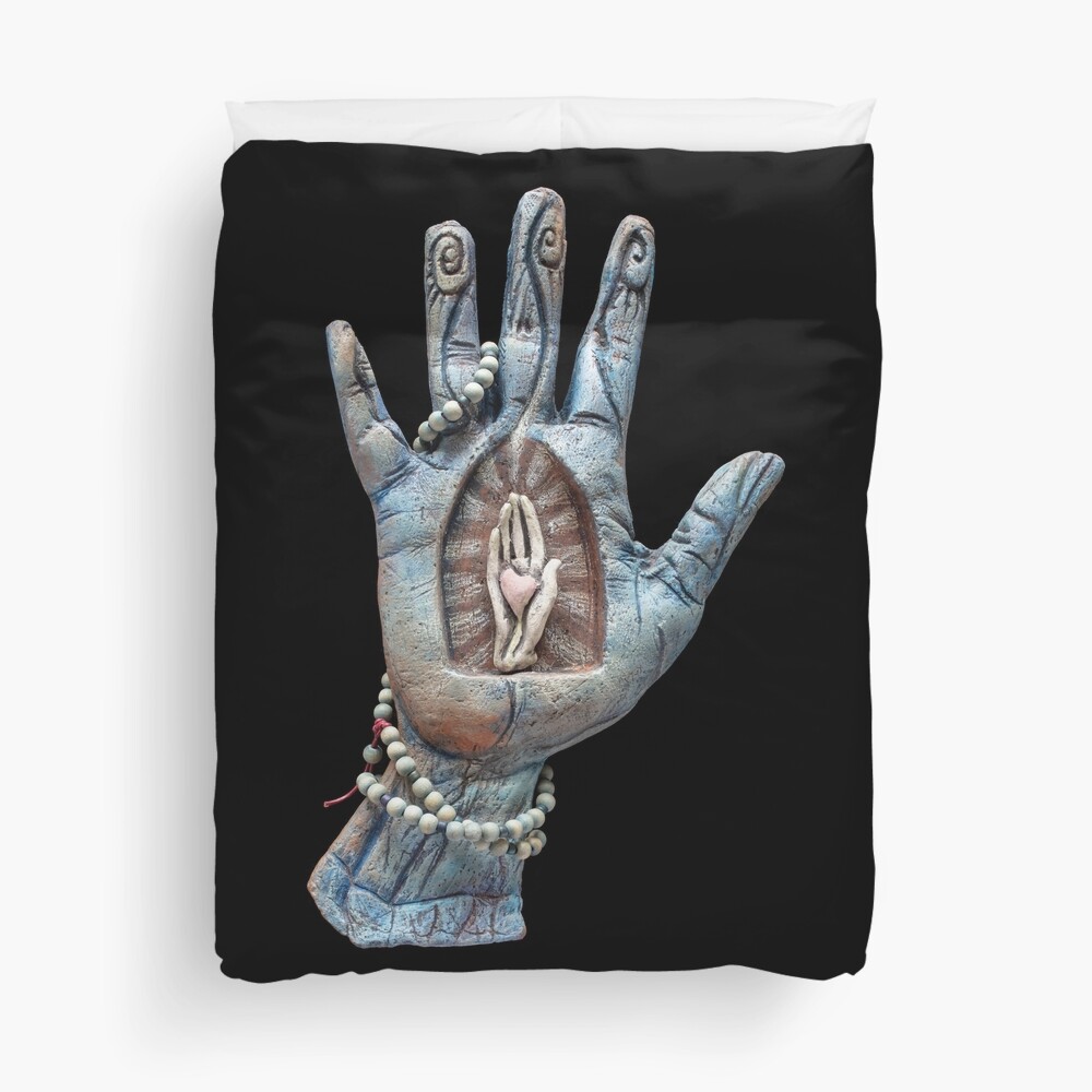 holding you in the Light Duvet Cover