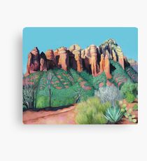 Sedona Wüstenmalerei Leinwanddruck