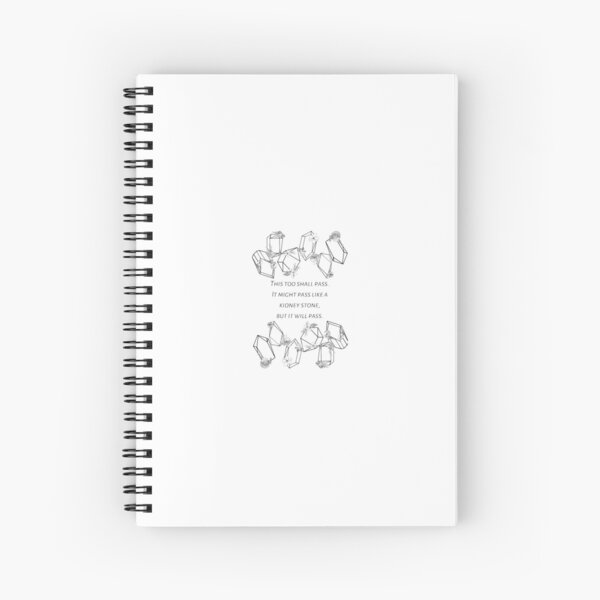 This too shall pass - Funny Spiral Notebook