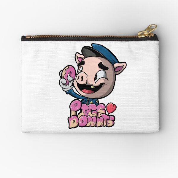 Item preview, Pigs Love Donuts / Police Officer As A Pig / Pink Frosted Doughnut / Cop As A Pig  designed and sold by swiftyspade.