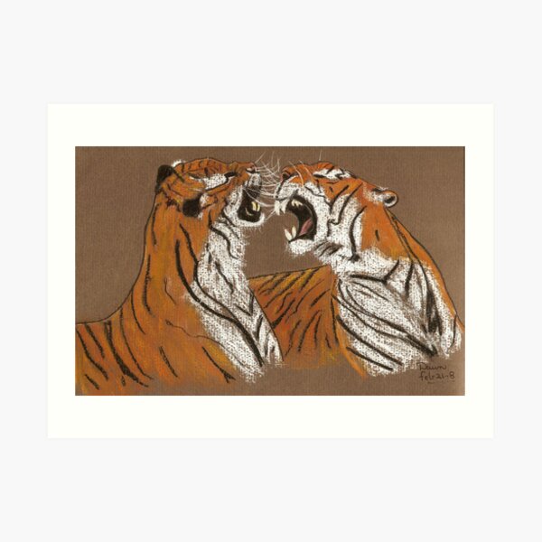 Spitting Mad Art Print
