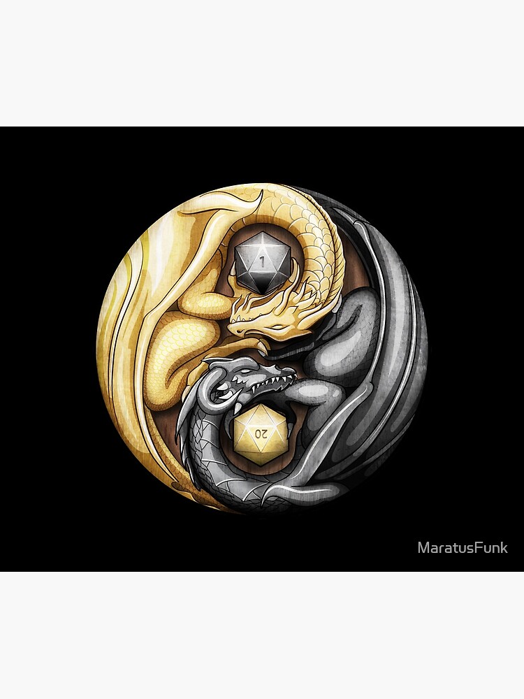 Balanced Dragons D20 by MaratusFunk
