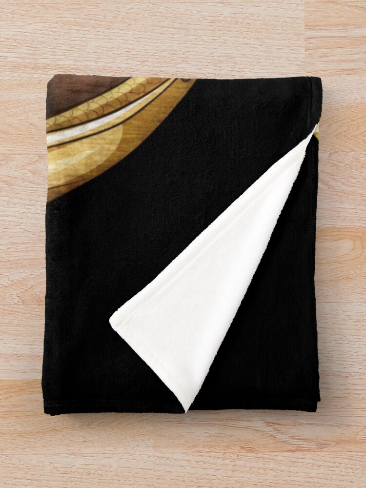 Alternate view of Balanced Dragons D20 Throw Blanket