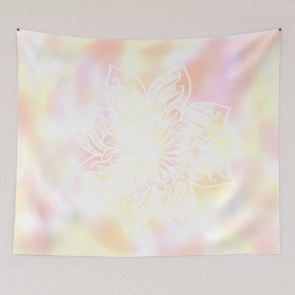 Item preview, Zentangle flower/ mandala- warm colored designed and sold by magaphie.