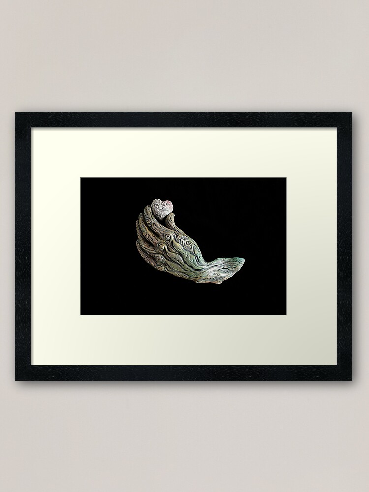 Alternate view of Tenderly Framed Art Print