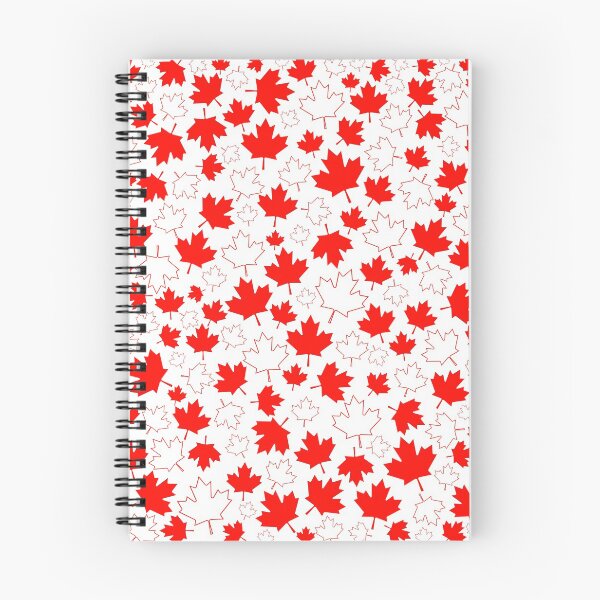 Item preview, Fun Festive Canada Maple Leaf Red White Random Pattern designed and sold by judgeart.